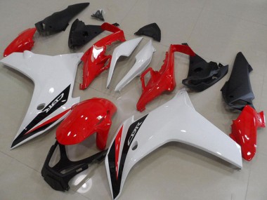 2011-2013 Honda CBR600F Motorcycle Fairings - White Red Glossy Black Canada for Sale