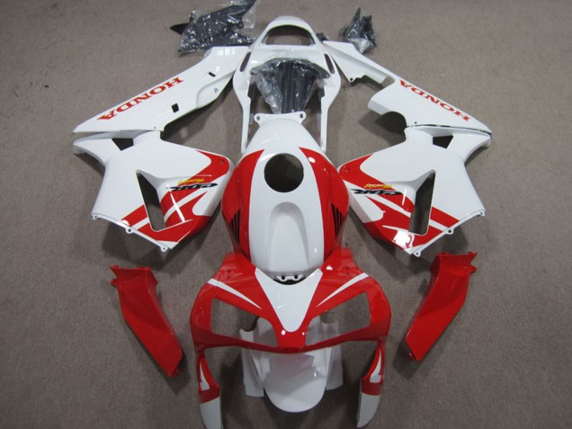 2003-2004 Honda CBR600RR Motorcycle Fairings - White Red Canada for Sale