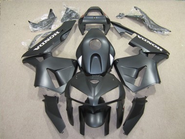 2005-2006 Honda CBR600RR Motorcycle Fairings Kits - Matte Black Canada for Sale