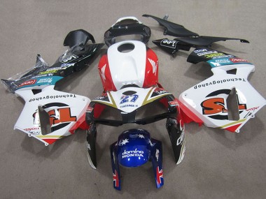 2005-2006 Honda CBR600RR Motorcycle Fairings - White Red Black Blue 27 Canada for Sale