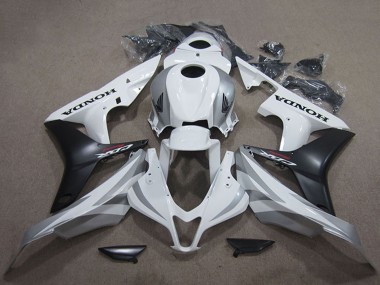2007-2008 Honda CBR600RR Bike Fairings - White Matte Black Canada for Sale