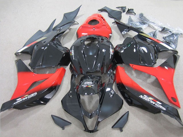 2009-2012 Honda CBR600RR Bike Fairings - Red Glossy Black Canada for Sale