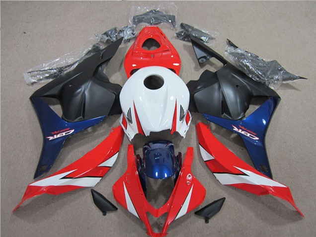2009-2012 Honda CBR600RR Motorcycle Fairing - White Red Blue Matte Black Canada for Sale