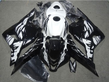 2009-2012 Honda CBR600RR Bike Fairings - White Glossy Black Canada for Sale