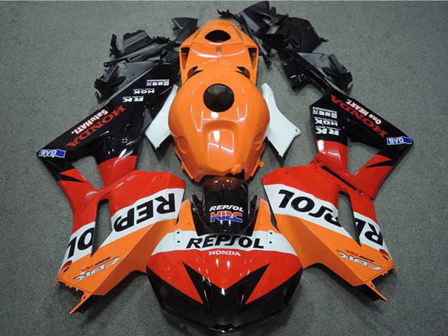 2013-2023 Honda CBR600RR Motorcycle Fairings - Orange White Red Glossy Black Repsol HRC Canada for Sale