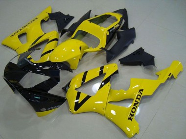 2000-2001 Honda CBR900RR 929 Motorcycle Fairing - Yellow Glossy Black Canada for Sale