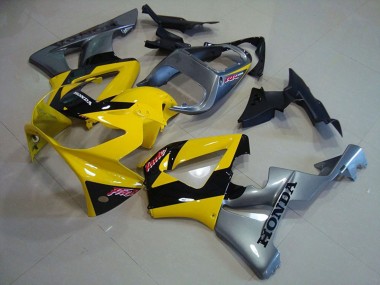 2000-2001 Honda CBR900RR 929 Motorcycle Fairings - Yellow Silver Glossy Black Canada for Sale