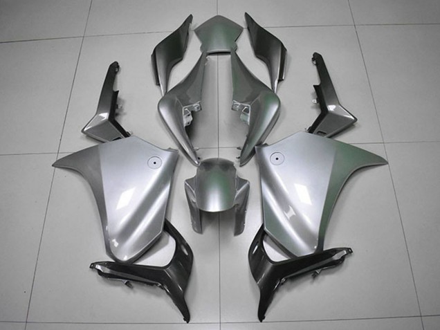2010-2014 Honda VFR 1200 Motorcycle Fairings - Silver Black Canada for Sale