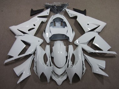 2004-2005 Kawasaki ZX10R Motorcycle Fairings - White Black Decal Canada for Sale