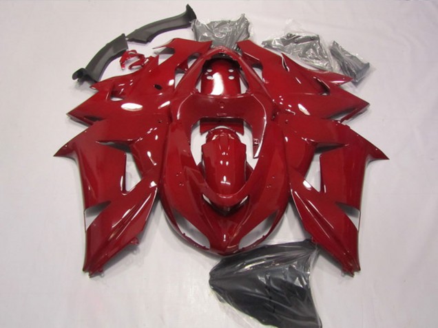 2006-2007 Kawasaki ZX10R Motorcycle Fairings - Red Canada for Sale