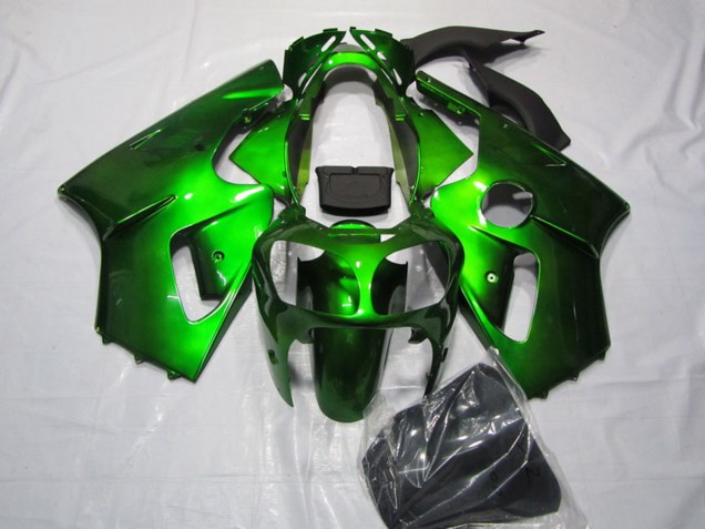 2002-2006 Kawasaki ZX12R Motorcycle Fairings - Green Canada for Sale
