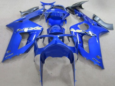 2003-2004 Kawasaki ZX6R Motorcycle Fairing - Blue Canada for Sale
