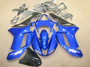 2007-2008 Kawasaki ZX6R Motorcycle Fairings - Blue Ninja 636 Canada for Sale