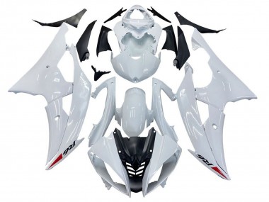 2008-2016 Yamaha YZF R6 Motorcycle Fairing Kits - Glossy White Canada for Sale
