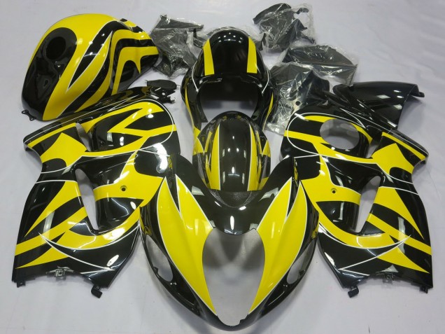 1996-2007 Suzuki GSXR 1300 Motorcycle Fairings - Yellow Black Canada for Sale