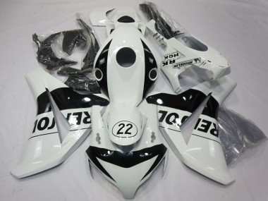 2008-2011 Honda CBR1000RR Motorcycle Fairings - White Glossy Black Repsol 22 Canada for Sale