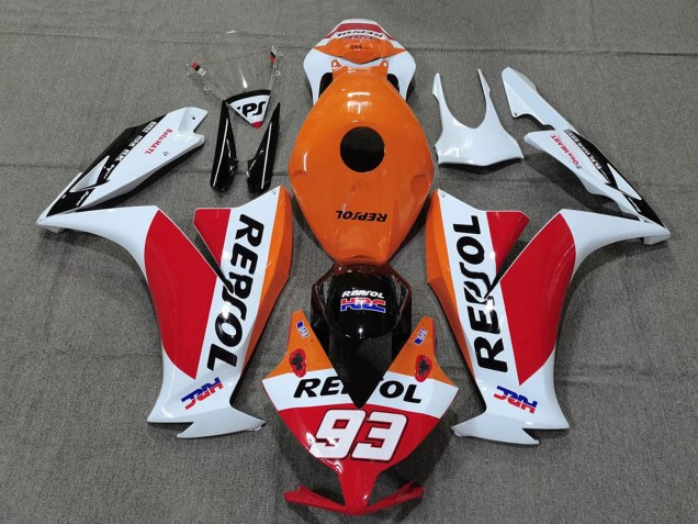 2012-2016 Honda CBR1000RR Motorcycle Fairings - White Orange Red Glossy Black HRC Repsol 93 Canada for Sale