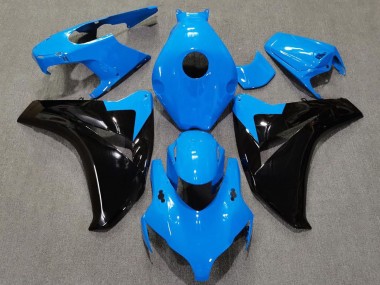 2008-2011 Honda CBR1000RR Motorcycle Fairings - Baby Blue Glossy Black Canada for Sale