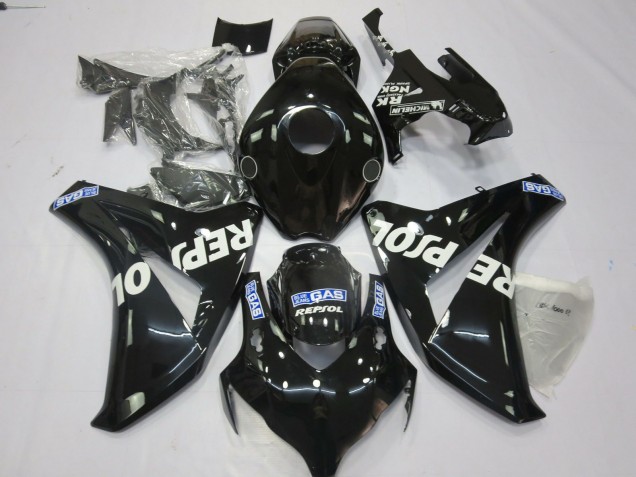 2008-2011 Honda CBR1000RR Motorcycle Fairings - Glossy Black Blue White Repsol Canada for Sale