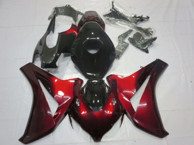 2008-2011 Honda CBR1000RR Motorcycle Fairings - Candy Red Black Canada for Sale