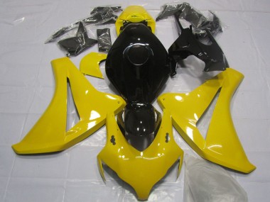 2008-2011 Honda CBR1000RR Motorcycle Fairing - Yellow Glossy Black Canada for Sale