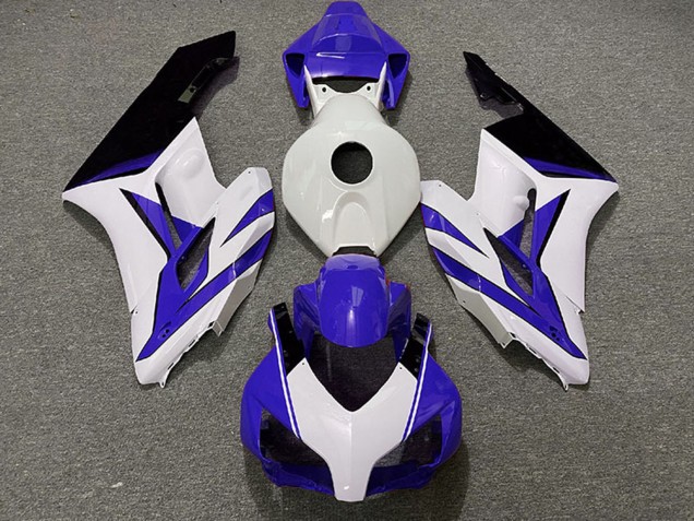 2004-2005 Honda CBR1000RR Motorcycle Fairings - White Blue Glossy Black Canada for Sale