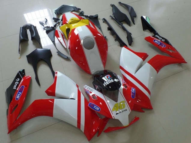 2012-2016 Honda CBR1000RR Motorcycle Fairings - White Red Yellow Blue Ducati Style Canada for Sale