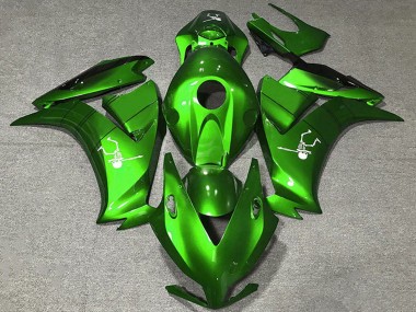 2012-2016 Honda CBR1000RR Motorcycle Fairings - Electric Green Glossy Black Canada for Sale