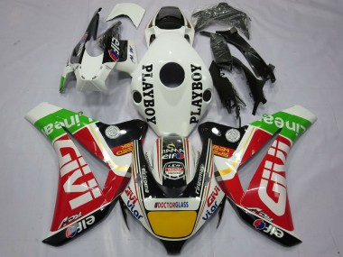 2008-2011 Honda CBR1000RR Motorcycle Fairings - White Red Yellow Green Black Givi Playboy Canada for Sale