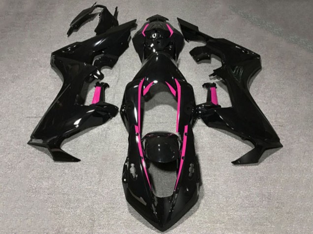 2017-2023 Honda CBR1000RR Motorcycle Fairings - Glossy Black Pink Lining Canada for Sale