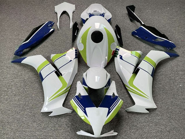 2012-2016 Honda CBR1000RR Motorcycle Fairings - White Green Blue Canada for Sale
