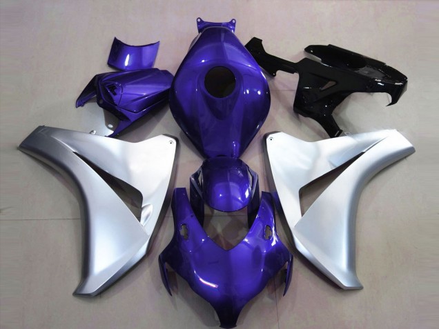 2008-2011 Honda CBR1000RR Motorcycle Fairings - Silver Blue Canada for Sale