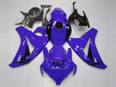 2008-2011 Honda CBR1000RR Motorcycle Fairings - Blue Glossy Black OEM Style Canada for Sale