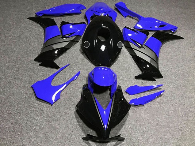 2012-2016 Honda CBR1000RR Motorcycle Fairings - Blue Grey Glossy Black Canada for Sale