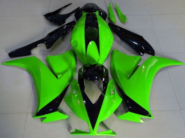 2012-2016 Honda CBR1000RR Motorcycle Fairings - Green Glossy Black Canada for Sale