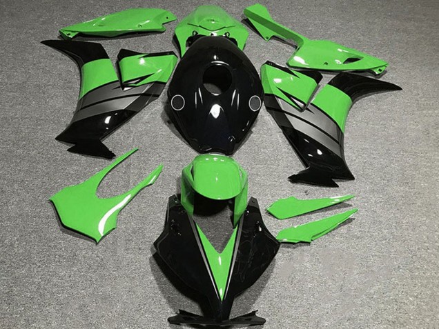 2012-2016 Honda CBR1000RR Motorcycle Fairings - Green Grey Glossy Black Canada for Sale