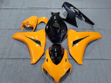 2008-2011 Honda CBR1000RR Motorcycle Fairings - Glossy Orange Glossy Black Canada for Sale