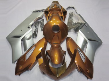 2004-2005 Honda CBR1000RR Motorcycle Fairings - Silver Gold Canada for Sale