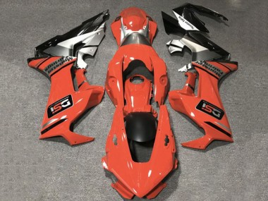 2017-2023 Honda CBR1000RR Motorcycle Fairings - Orange White Silver Glossy Black DSI Canada for Sale