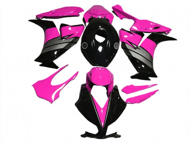 2012-2016 Honda CBR1000RR Motorcycle Fairings - Pink Grey Glossy Black Canada for Sale