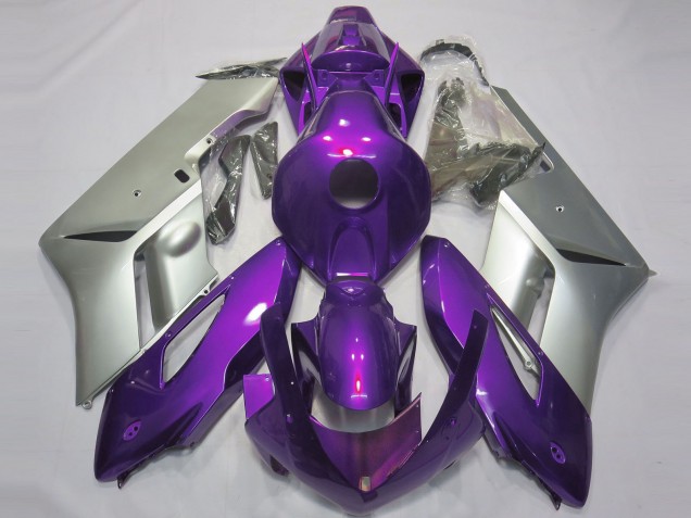 2004-2005 Honda CBR1000RR Motorcycle Fairings - Silver Purple Canada for Sale