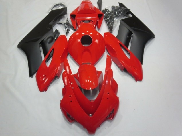 2004-2005 Honda CBR1000RR Motorcycle Fairings - Red Matte Black Canada for Sale