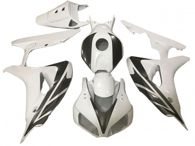 2006-2007 Honda CBR1000RR Motorcycle Fairings - White Black Stripe Canada for Sale