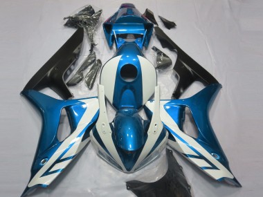 2006-2007 Honda CBR1000RR Motorcycle Fairings - Blue White Matte Black Canada for Sale