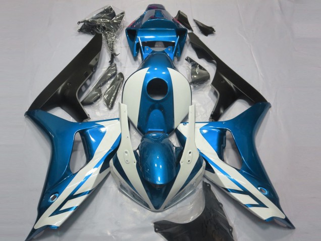 2006-2007 Honda CBR1000RR Motorcycle Fairings - Blue White Matte Black Canada for Sale