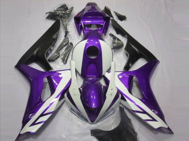 2006-2007 Honda CBR1000RR Motorcycle Fairings - Purple White Matte Black Canada for Sale