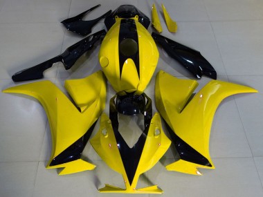 2012-2016 Honda CBR1000RR Motorcycle Fairings - Yellow Glossy Black Canada for Sale