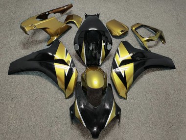 2008-2011 Honda CBR1000RR Motorcycle Fairing - Gold Glossy Black Canada for Sale