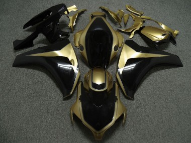 2008-2011 Honda CBR1000RR Motorcycle Fairings - Gold Glossy Black Canada for Sale