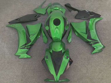 2012-2016 Honda CBR1000RR Motorcycle Fairings - Green Glossy Black Style Canada for Sale